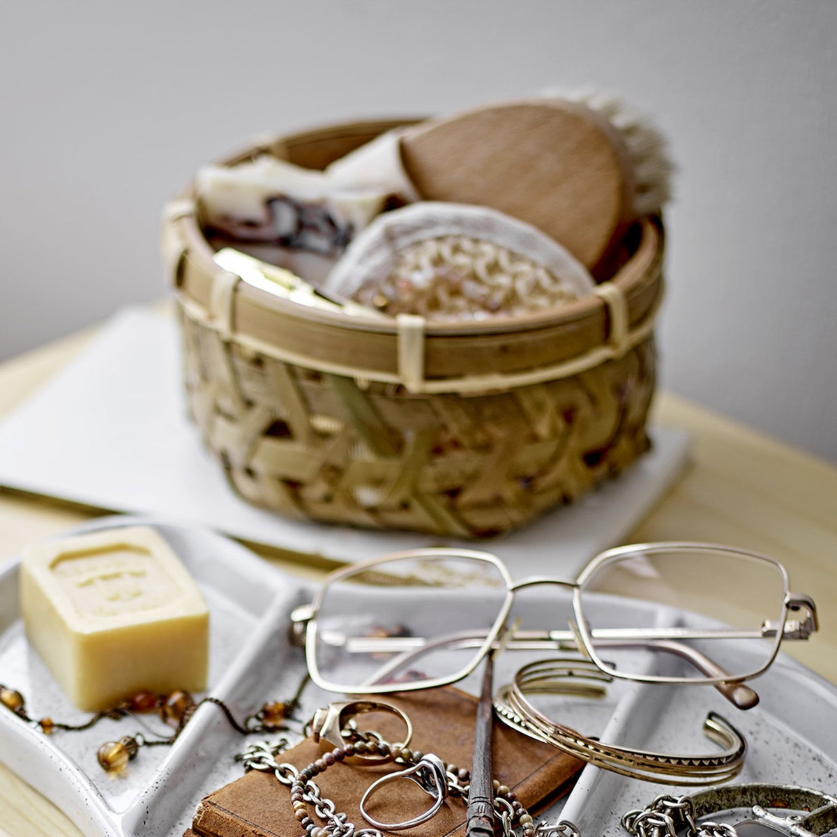 Toulon Bamboo Baskets Set of 5 - Natural