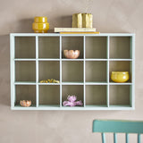 Preston Wooden Wall Shelf - Green