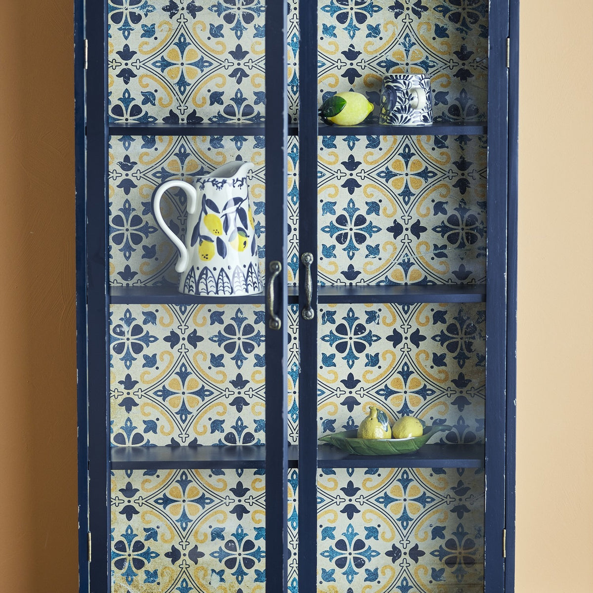 Hazem Wooden Cabinet 122cm - Blue