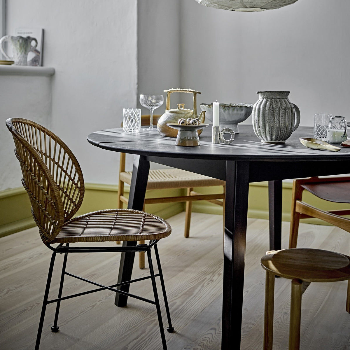 Fiore Rattan Dining Chair - Natural