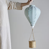 Pomp Striped Baby Mobile - Green