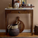 Hauge Wooden Console Table 79x28cm - Brown