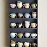 Thessa Wooden Wall Shelf - Black