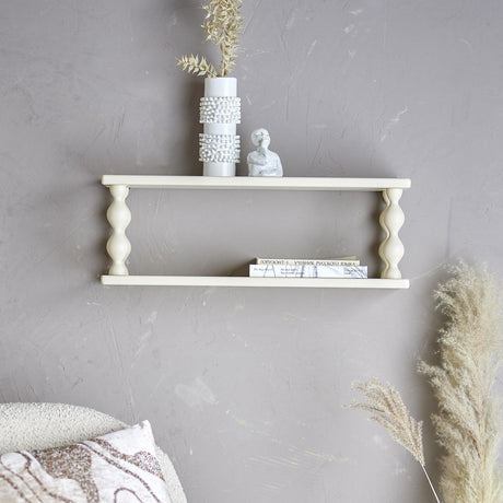 Salino Wall Shelf 21.5cm - Cream