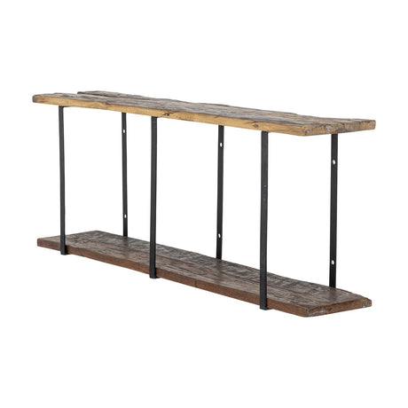 Tallymay Wooden Wall Shelf - Brown