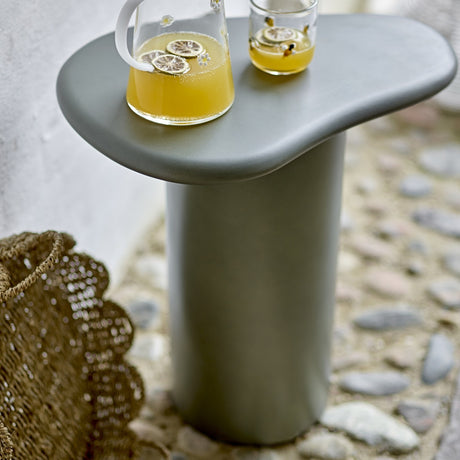Marcey Cement Garden Table - Grey
