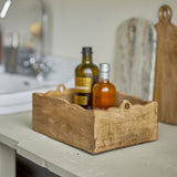 Nonnie Wooden Storage Box - Brown