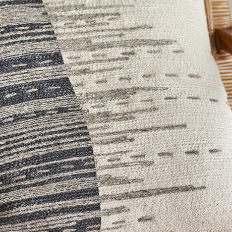 Seaford Square Cotton Cushion - Natural