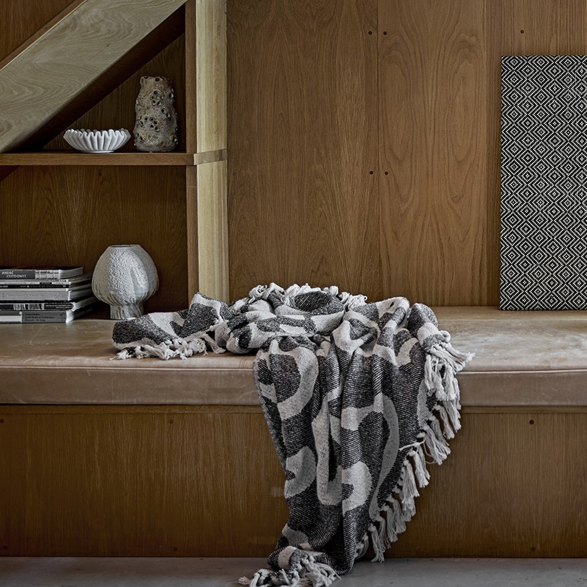 Salobre Cotton Throw - Black