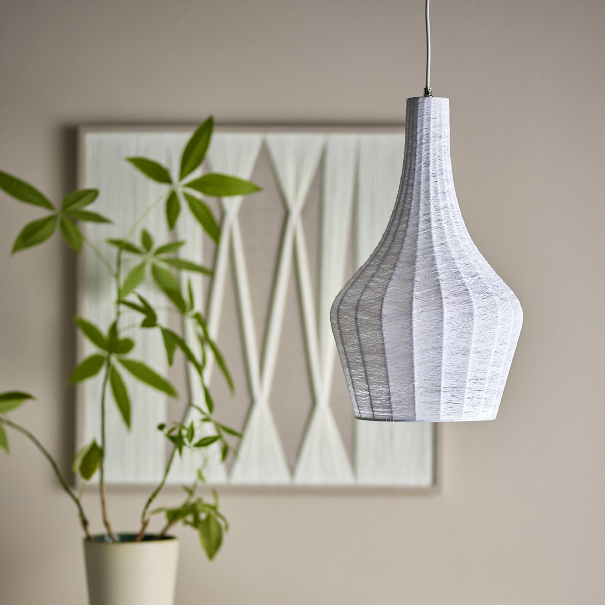 Thuja Pendant Light - White