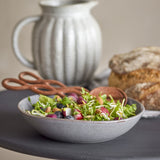 Sandrine Stoneware Deep Plate - Grey