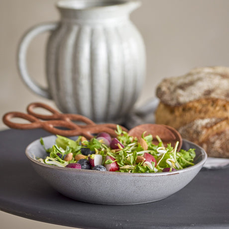 Sandrine Stoneware Deep Plate - Grey