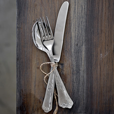 Tilly Stainless Steel Cutlery Set of 16 - Silver