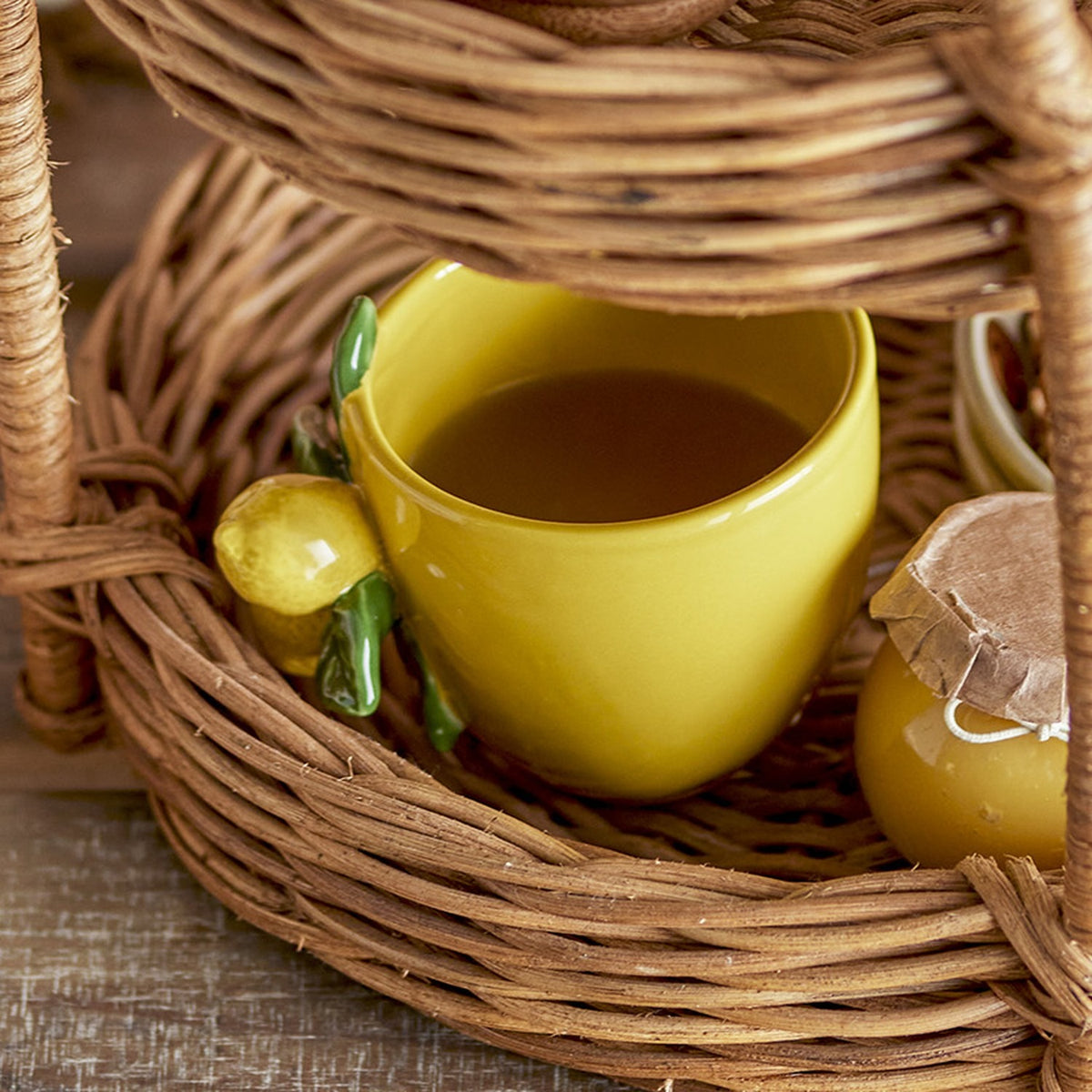 Limone Stoneware Cup 400ml - Yellow