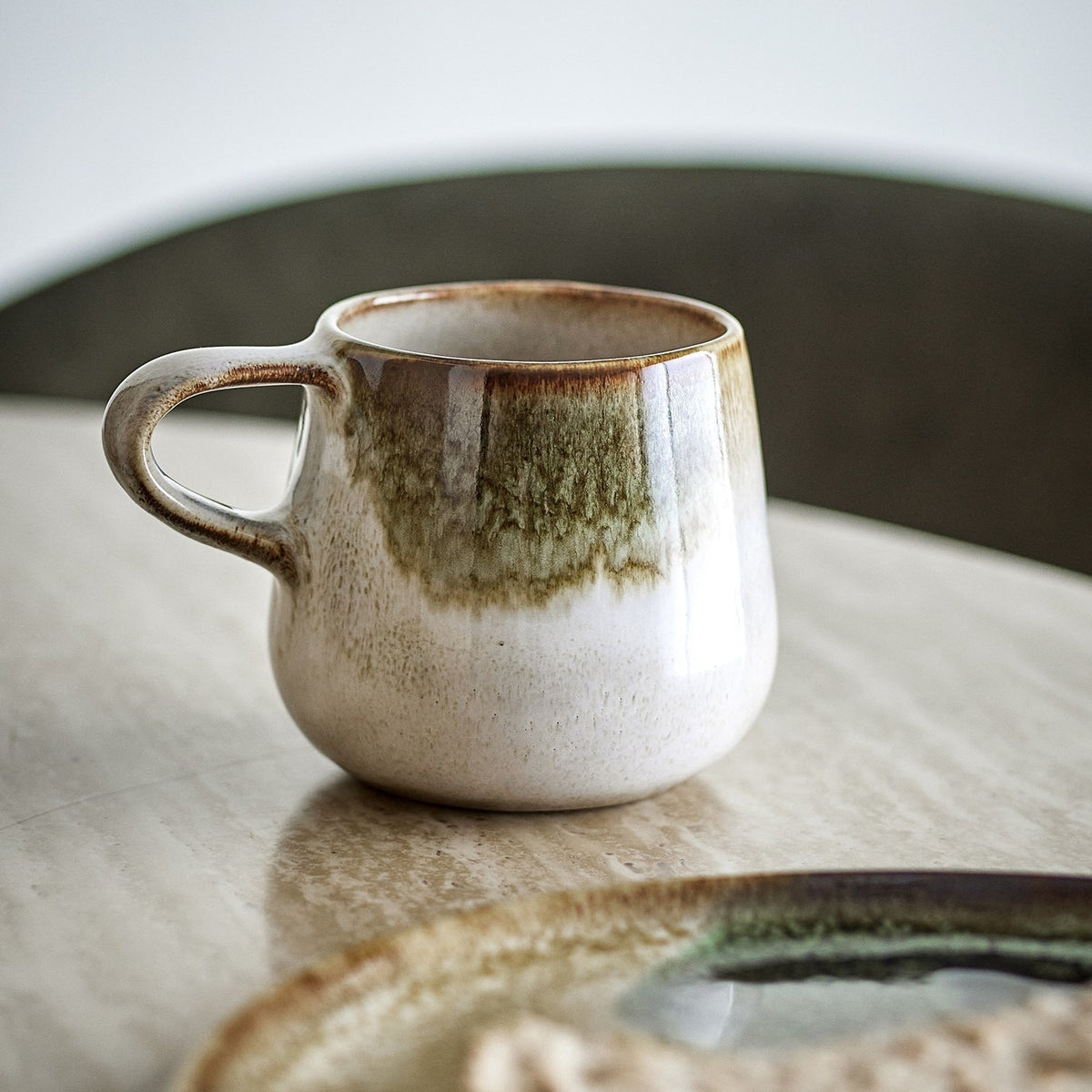 Jules Stoneware Breakfast Set of 12 - Cream