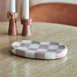 Petrea Marble Tray - Pink
