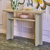 Cupa Wooden Console Table - Beige