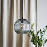 Sybia Glass Pendant Light - Grey