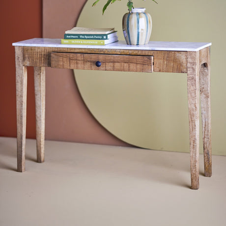 Hauge Wooden Console Table 110x28cm - Brown
