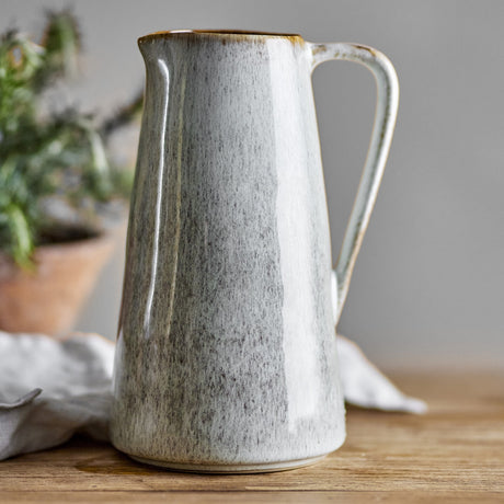 Fleur Speckled Stoneware Jug 1500ml - Grey