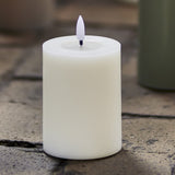 Ponza LED Candle 10cm - White