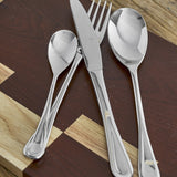 Elvera Stainless Steel Cutlery Set of 16 - Silver