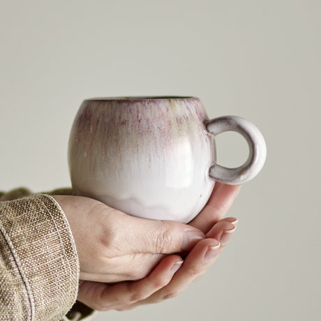 Paula Stoneware Cup 275ml - Pink