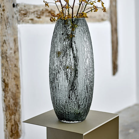 Brock Glass Vase 50cm - Grey