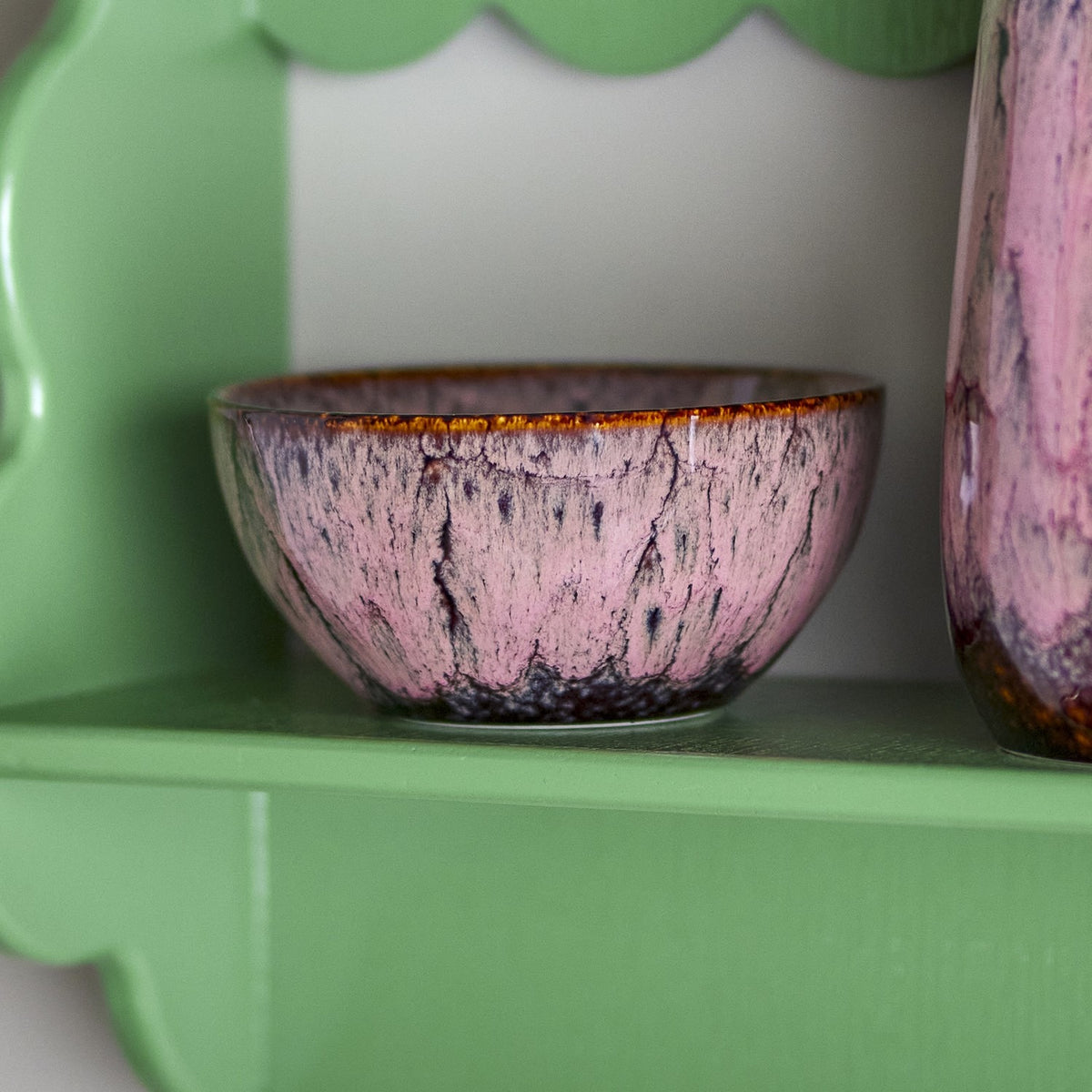 Rayen Stoneware Bowls 14.5cm Set of 4 - Pink