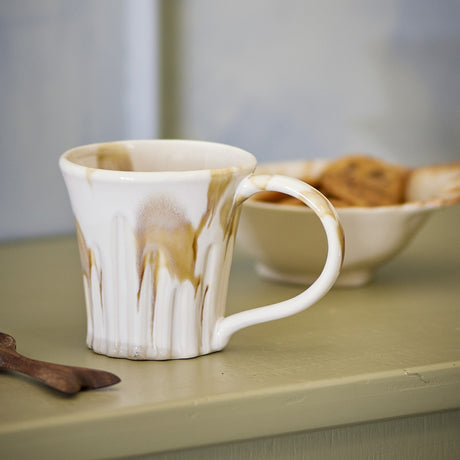 Joseph Amber Stoneware Mugs 260ml Set of 4 - Multi