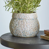 Mayia Speckled Stoneware Plant Pot - Grey