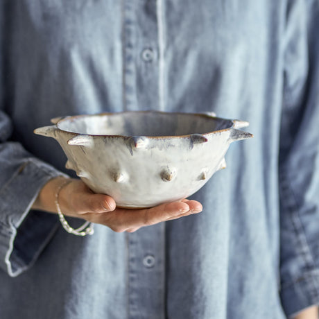 Edie Stoneware Bowl 22.5cm - Blue