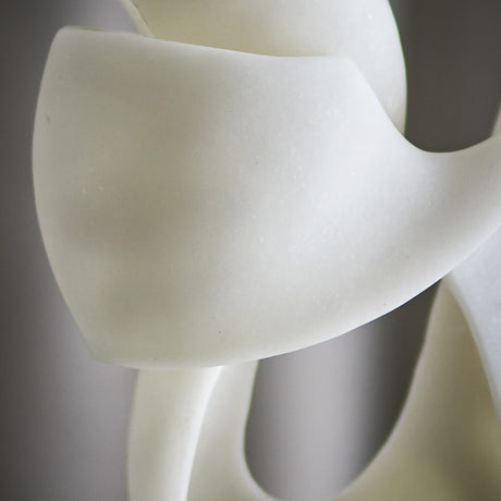 Alistair Resin Ornament - White