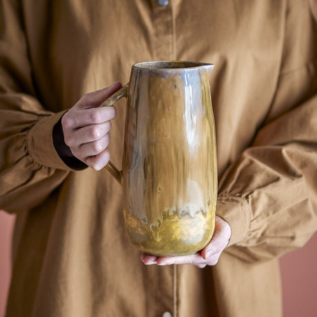 Lacey Stoneware Jug 1715ml - Multi