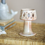 Patty Stoneware Tealight Holder - Beige