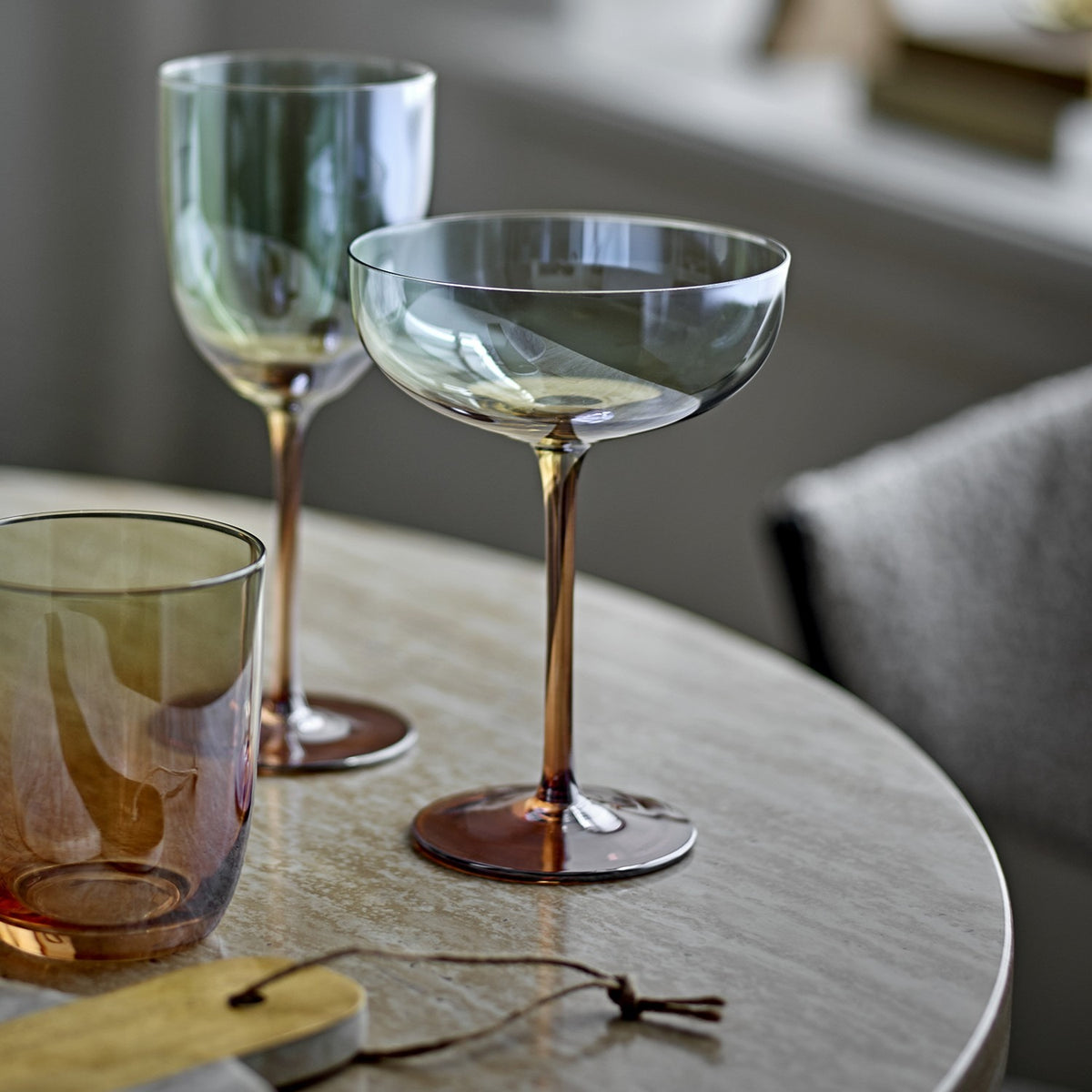 Aston Cocktail Glasses Set of 4 - Bronze
