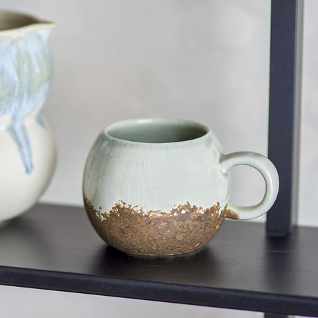 Paula Stoneware Mug 410ml - Green