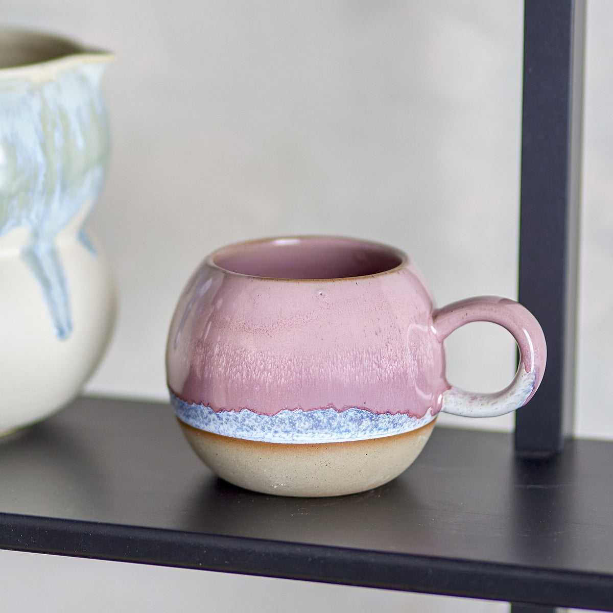 Paula Stoneware Mug 410ml - Pink