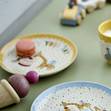 Celebrate Stoneware Plate - Yellow
