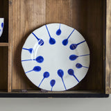 Linora Stoneware Side Plates Set of 3 - White