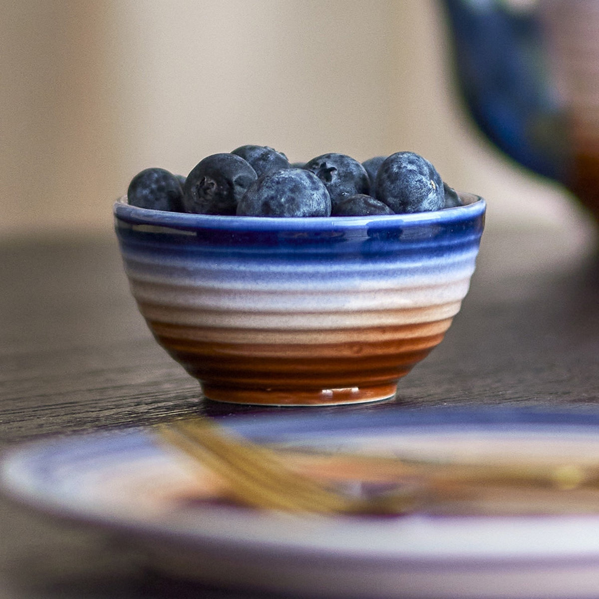 Tatum Stoneware Bowls 9cm Set of 4 - Multi