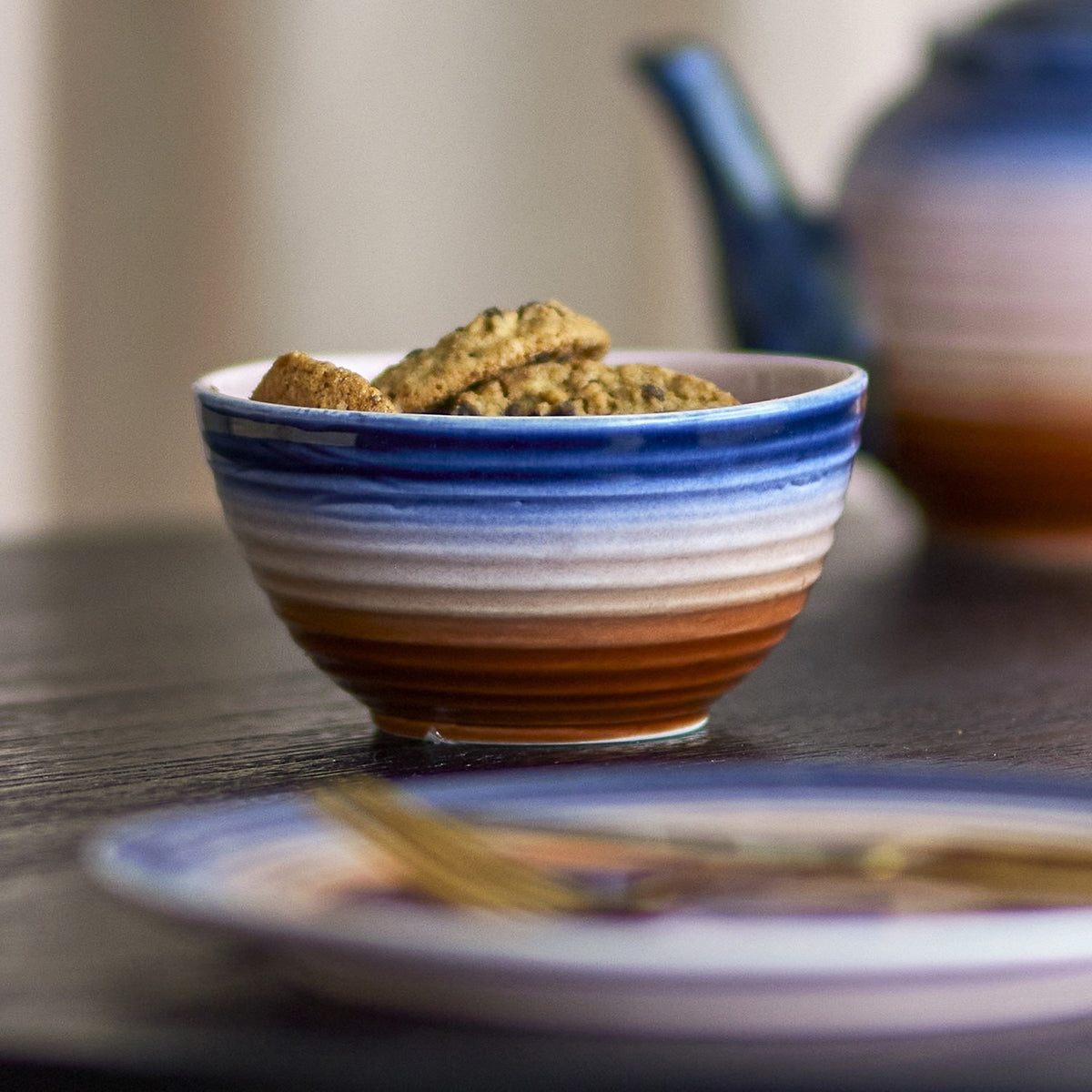 Tatum Stoneware Bowls 12cm Set of 4 - Multi