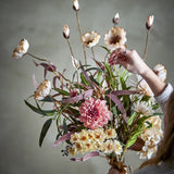 Hazy Artificial Bouquet - Cream