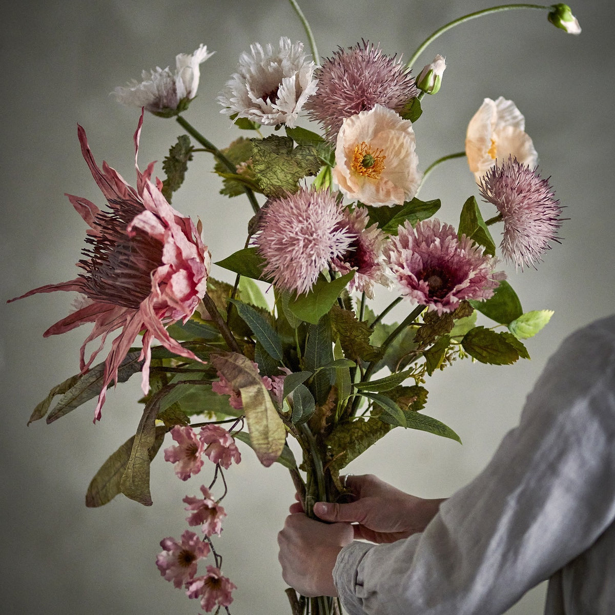 Dust Artificial Bouquet - Pink