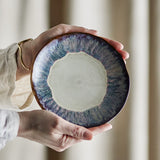 Imogen Grey Stoneware Plate - Multi