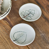 Aubrin Crackle Stoneware Plates Set of 2 - Cream