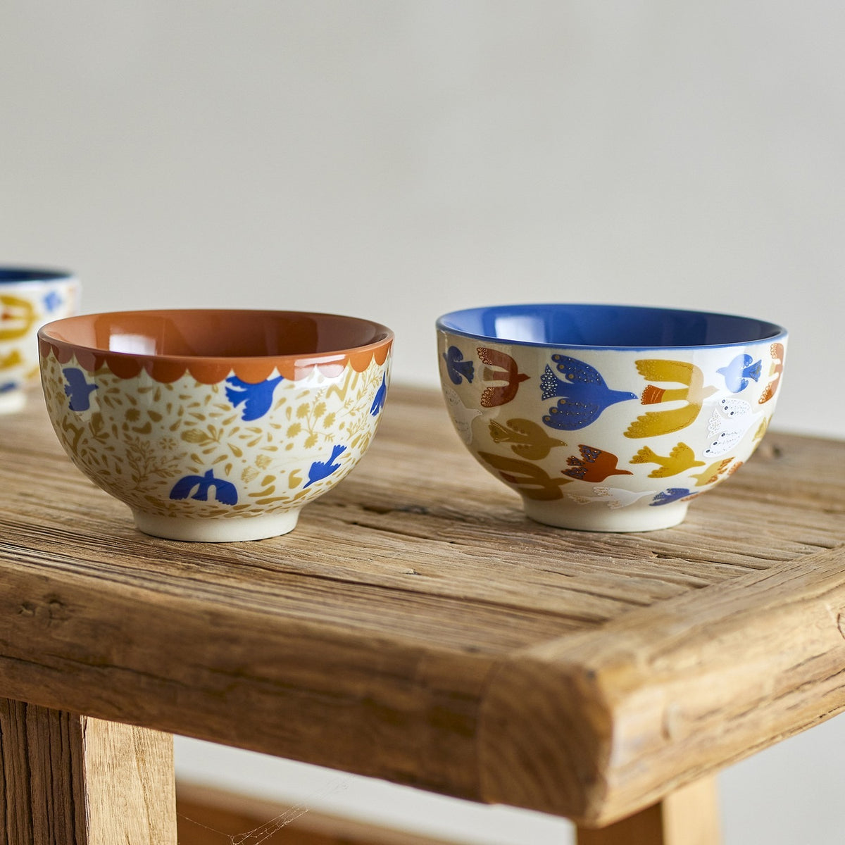 Anniversary Stoneware Bowls 13.5cm Set of 2 - Multi