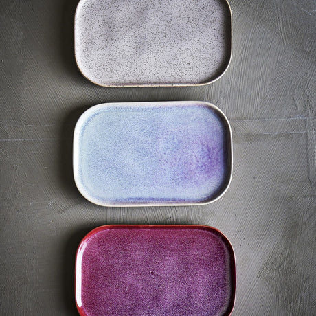 Addison Speckled Stoneware Plates Set of 3 - Multi