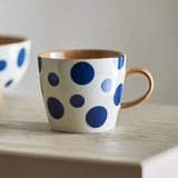 Miri Dotted Stoneware Mugs 300ml Set of 4 - Multi