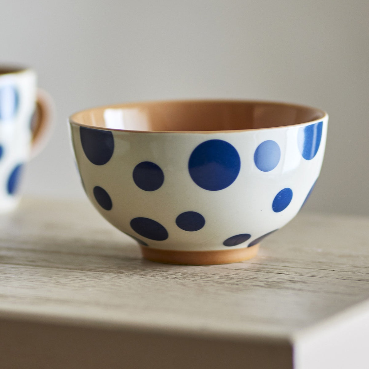 Miri Dotted Stoneware Bowls 13.5cm Set of 4 - Multi